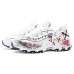 Skechers D'LITES 1.0 Cushioning Anti-Slip And Wear-Resistant Low-Top Chunky Sneakers Women's Black White Red Черный Белый Красный, 37.5