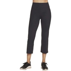 Skechers 264587 Women's Gowalk Lite Crop Pant Black Size X-Small