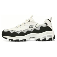 Skechers D'Lites Biggest Fan Shoes 'White Black' Women's Черно-белый, 39