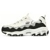 Skechers D'Lites Biggest Fan Shoes 'White Black' Women's Черно-белый, 39
