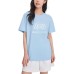 Skechers T-Shirt Unisex Sky Blue Sky Blue/016M, XL