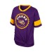 Big Girls Purple LSU Tigers Tomika Tie-Front V-Neck T-shirt Фиолетовый, M