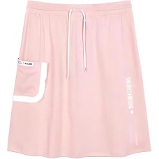 Skechers x AILISI,LIANMINGKUAN Casual Short Skirts Women's Peach Pink Оранжевый, 185/86A/XXL