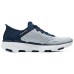 Skechers MEN'S GO Breathable Low-Top Running Shoes Men's Blue White Синий Белый, 39.5