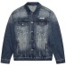 Jeep Denim Jacket Unisex Sapphire Blue Синий, M