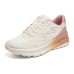 Skechers Switch Back Cushioning Anti-Slip And Wear-Resistant Low-Top Trail Running Running Shoes Women's White Pink Бежево-розовый, 35
