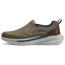 Skechers Coverage Low-Top Casual Shoes Men's Taupe Серо-коричневый, 40