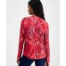 Petite Printed Long-Sleeve Top, Created for Macy's Paisley Combo A, P/S