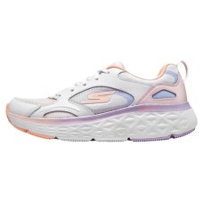 Skechers Max Cushioning Delta Running Shoes 'White Orange Purple' Women's White Purple Orange, 36