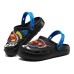 Skechers Slip-Resistant Cushioning Children's Sandals Black Blue Kids' Черный, 33.5
