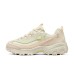 Skechers DLITES Breathable Low-Top Chunky Sneakers Women's Beige Pink natural/multicolor, 38