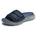 Skechers Sport Abrasion Resistant Slide Slippers Men's Blue Black Черный, 39.5