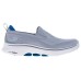 Skechers GO WALK 7 Cushioning Wear-Resistant Low-Top Casual Shoes Men's Blue Синий, 42