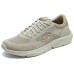 Skechers Bounder Anti-Slip Wear-Resistant Low-Top Casual Shoes Men's Gray Бежевый, 41