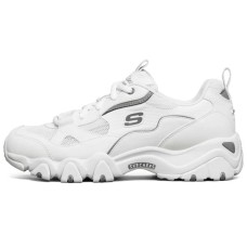 Skechers D Lites 2.0 Silver/White Women's 35