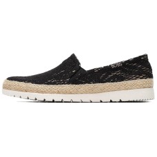 Skechers Flexpadrille 3.0 Slip On Shoes Black Women's 36.5