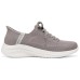 Skechers Sport Breathable Support Low-Top Casual Shoes Women's Dark Taupe Зеленый, 37