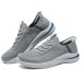 Skechers SKECHERS MENS USA Anti-Slip Wear-Resistant Low-Top Casual Shoes Men's Gray Серый, 40