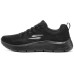 Skechers Go Walk Fle Anti-Slip Wear-Resistant Low-Top Running Shoes Men's Black Черный, 39.5