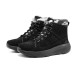 Skechers ON THE GO Ankle Boots Women's Black Gray Color 35.5