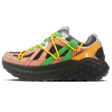 Skechers Paris Luxury Rabbit Cushioning Wear-Resistant Low-Top Casual Shoes Men's Red Green Orange red, 39