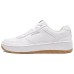 Skechers Court Classics Anti-Slip Wear-Resistant Breathable Support Low-Top Skateboard Shoes Men's White Yellow Белый Желтый, 42