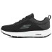 Skechers GO RUN Cushioned Wear-Resistant Breathable Low-Top Casual Running Shoes Women's Black Gray 36.5
