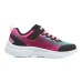 Skechers Slip Resistant Cushioning Abrasion Resistant Low Top Kids' Running Shoes Black Purple Kids' 28.5