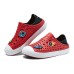 Skechers Foamies Cushioning, Wear Resistant Children's Sandals Red Black Kids' Черно-красный, 35