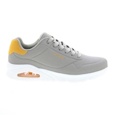 Skechers Uno Suited On Air 183004 Mens Gray Lifestyle Sneakers Shoes 11