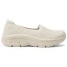 Skechers Go Walk Fle Slip-on Unlined Shoes Cushioning Lightweight Low-Top Casual Shoes Women's Beige Бежевый, 37.5