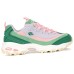 Skechers D'Lites 1.0 Chunky Shoes Green/Pink Women's 36