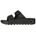 Skechers ARCH FIT FOOTSTEPS Rubber Sole Slip-Resistant Slide Slippers Women's Pure Black 38