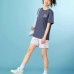 Skechers T Shirt Unisex Odyssey Gray Odyssey Gray 026R, XL