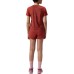 Skechers T-Shirt Women's Hued Red Hued Red, XL