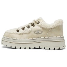 Skechers Street Anti-Slip Wear-Resistant Low-Top Casual Shoes Women's Natural Бежевый, 35.5