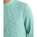 Men's Slub Linen Crewneck Sweater Голубой, S