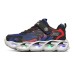 Skechers Cushioned Slip-Resistant Abrasion-Resistant Kids Lifestyle Shoes Black Teenagers 27.5