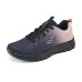 Skechers Graceful Cushioned Wear-Resistant Breathable Low-Top Running Shoes Women's Black Pink Black Pink, 39