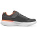 Skechers BOYS Slip Resistant, Abrasion Resistant, Lightweight Low Top Kids Lifestyle Shoes Gray Kids' Серый, 27.5