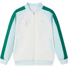 Anta x SHIDIQI Baseball Jacket Sugar White Children Aged 3-7 Years Old Sugar White, 120