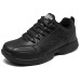 Skechers Work Anti-Slip Wear-Resistant Low-Top Casual Shoes Men's Black Черный, 41.5