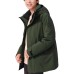 Skechers Down Jacket Men's Black Forest Green Black Forest Green/0373, S