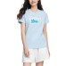 Skechers T Shirt Women's Cashmere Blue Cashmere Blue/00F5, S