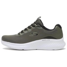 Skechers Anti-Slip Wear-Resistant Low-Top Running Shoes Men's Gray Серый, 41.5