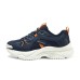 Skechers Anti-Slip Wear-Resistant Low-Top Running Shoes Men's Blue Orange синий оранжевый, 41.5