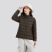 Skechers Windbreaker Jacket Women's Chocolate Brown Chocolate Brown-05GA, S