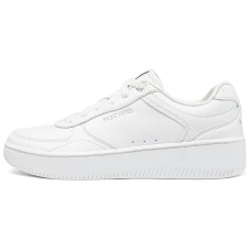 Skechers Court Classics Slip Resistant And Breathable Low Top Skateboard Shoes Women's White Белый, 37