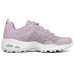 Skechers D'LITES 1.0 Cushioning Breathable Low-Top Chunky Sneakers Women's Lavender 35