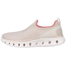 Skechers Go Walk Glide Step Flex Slip On 'Taupe Pink' Women's 37.5